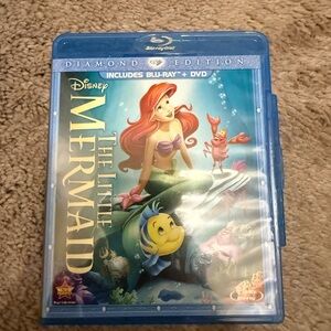 Disney The Little Mermaid Diamond Edition Blu-ray DVD Combo